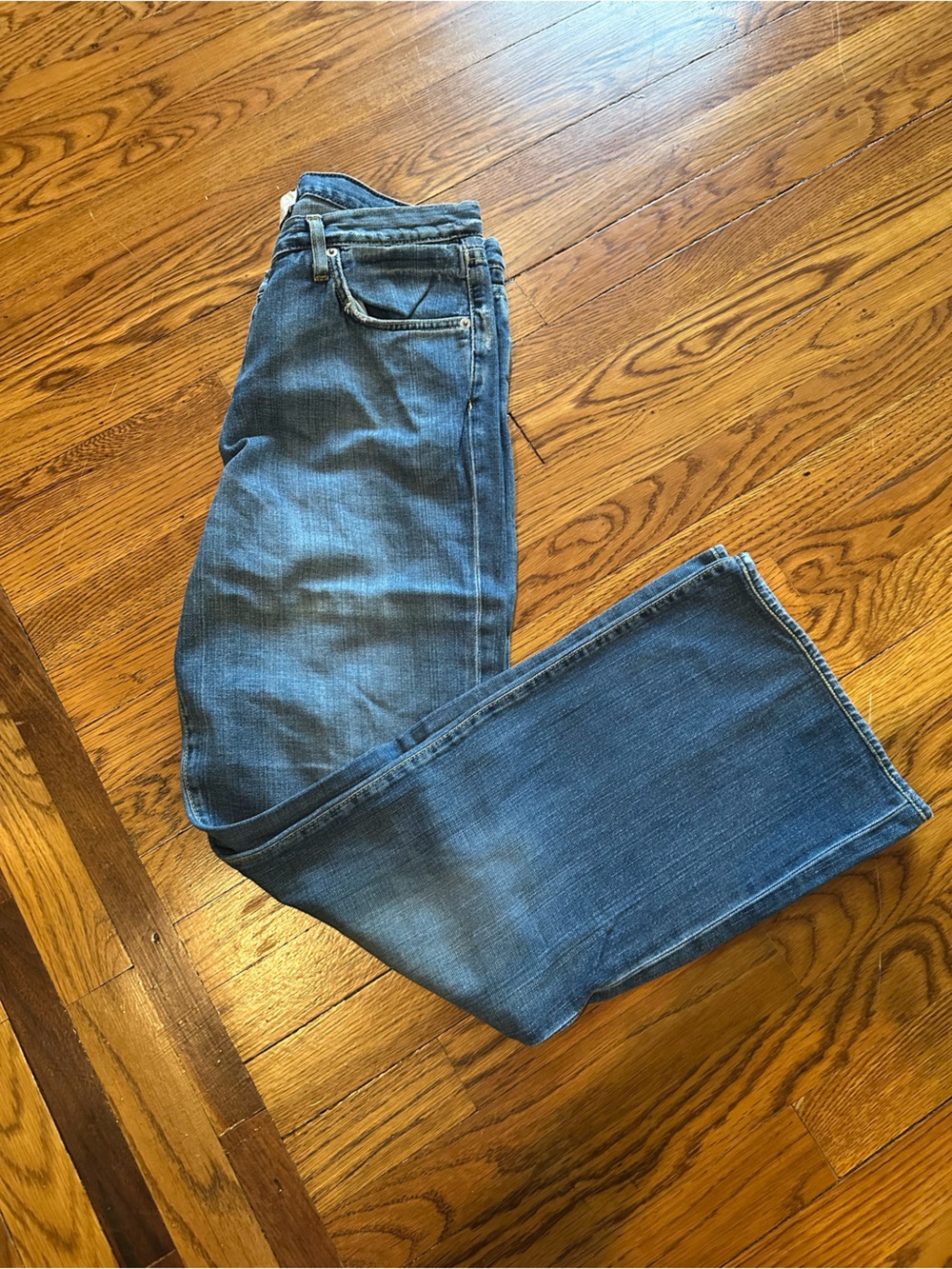 Paper Denim & Cloth Men's Light Blue Straight Jeans Size 34